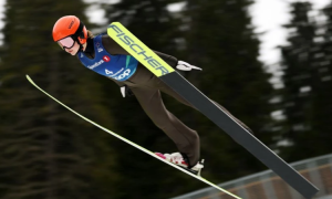 16-річна українка вперше здобула очки на Кубку світу з лижного двоборства