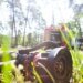 Масштабна лісова пожежа спалахнула біля зони бойових дій на Харківщині