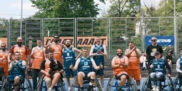 Ветерани війни зіграли баскетбол на колісних кріслах у Львові й починають заняття у навчально-тренувальному таборі