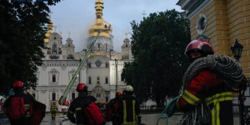 Завершено роботи з консервації пошкодженого даху Києво-Печерської лаври – ДСНС