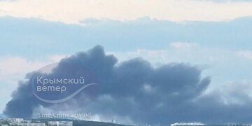 У Криму після нічної атаки блекаут у Севастополі, фіксують пожежу у районі точки запуску "шахедів"