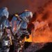 Ворог атакував об'єкт інфраструктури у Кропивницькому – рятувальники гасили пожежу пів ночі