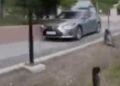 Водія Lexus оштрафували за проїзд по тротуару біля Львівської політехніки
