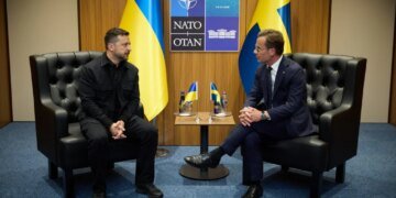 Постачання винищувачів Gripen і підготовка Drone Deal – Зеленський зустрівся з прем’єром Швеції