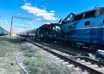 російський БПЛА атакував пасажирський поїзд Київ-Запоріжжя – постраждалих немає