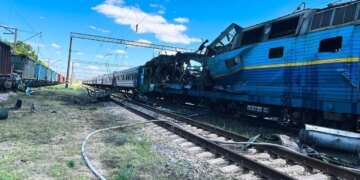 російський БПЛА атакував пасажирський поїзд Київ-Запоріжжя – постраждалих немає