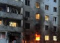 Ворог ударив безпілотником по житловому сектору Сум: пошкоджено багатоповерхівку, двоє постраждалих