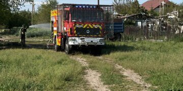 На Запоріжжі четверо рятувальників постраждали від дронового удару рф