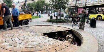 У Львові до 10 серпня не працюватиме фонтан «Да Вінчі»: стало відомо чому