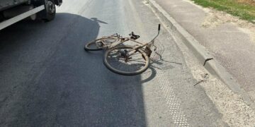 На трасі Київ – Чоп у Львівському районі автомобіль збив велосипедиста