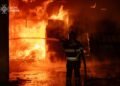 Нічний удар балістикою по Києву: у трьох районах після атаки РФ спалахнули пожежі (фото, відео)