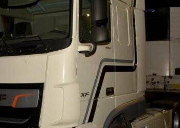 На кордоні з Львівщиною затримали вантажівку DAF, яку розшукував Інтерпол