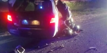На Стрийщині 17-річний мотоцикліст загинув у зіткненні з легковиком, його 14-річна сестра в лікарні