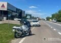 Біля Львова сталася ДТП за участю мотоцикла та Mercedes Sprinter: водія госпіталізували, – ФОТО
