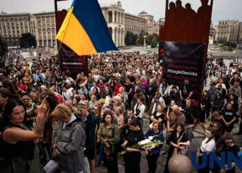 У Києві попрощалися з керівником пошукової групи "Плацдарм" Олексієм Юковим, який загинув на фронті