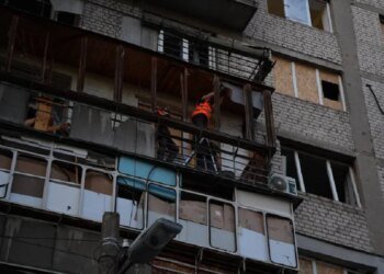 У Соломʼянському районі Києва завершили аварійні роботи після ворожої атаки