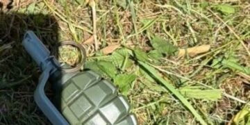 У Львові на подвір’ї будинку знайшли гранату