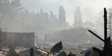 Правоохоронці встановлюють, чому склад із боєприпасами в Бучанському районі був серед житлових будинків