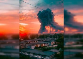 Ozon вперше зазнав удару: у російському Чапаєвську загорівся великий логістичний комплекс