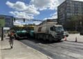 У Львові розпочали асфальтування Городоцької: на час робіт діятиме реверсний рух