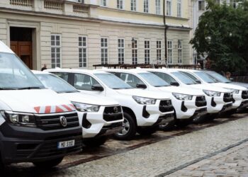 У межах «Помсти Лева» Львів передав на фронт техніку на 15,6 млн грн