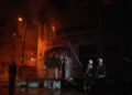 У ДСНС показали перші фото наслідків нічної атаки окупантів на Київ