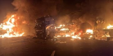 Росіяни скинули 4 КАБи на термінал “Нової пошти” в Сумах