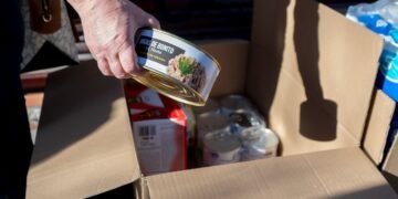 В окуповані Олешки дронами доставили 4 тонни продуктів для населення
