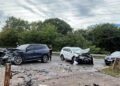 На Львівщині зіткнулися Jetour та BMW: двоє людей потрапили до лікарні