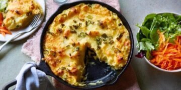 Топ-3 рецепти картопляного пирога: з сиром, м’ясом та грибами