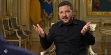 Зеленський для CBS News: Путін боїться, що з фронту повернеться мільйон злих солдатів