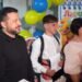 Зеленський відвідав на Київщині школу, відбудовану після знищення росіянами у 2022 році