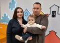 У Львові семимісячному Давиду пересадили частину печінки від батька: операція тривала 12 годин