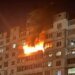 Ворог продовжує атакувати столицю: в одному з районів дрон влучив у багатоповерхівку, спалахнула пожежа