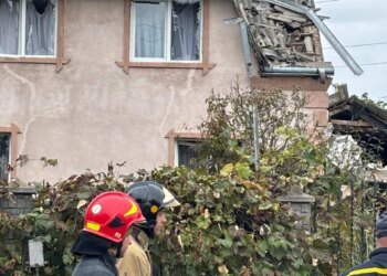 Біля Львова упав підбитий ворожий безпілотник, є постраждалі