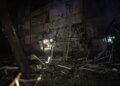 Атака на Київ: загиблий, восьмеро поранених і пожежі в будівлях