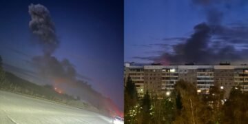 Підприємство у вогні: дрони уразили Салаватський НПЗ “Газпрому” (відео)