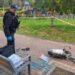 Уламки дрона впали в парку “Орлятко” в Києві, є поранені