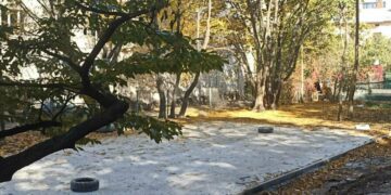 У Львові реконструюють сквер на вулиці Героїв УПА: що там облаштують