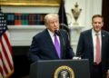 “Варто зробити це негайно”: Трамп заговорив про 200% мита проти України і РФ для врегулювання війни (відео)