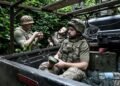 Реактивний дрон-перехоплювач наздогнав та збив “Герань-5” (відео)