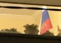 У Львові СБУ виявила російський прапор у квартирі: стяг викинули у смітник